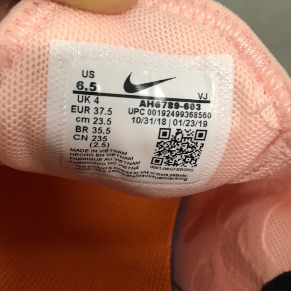 Nike Women’s Air Max 270 ‘Washed Coral’ - Picture 8 of 8